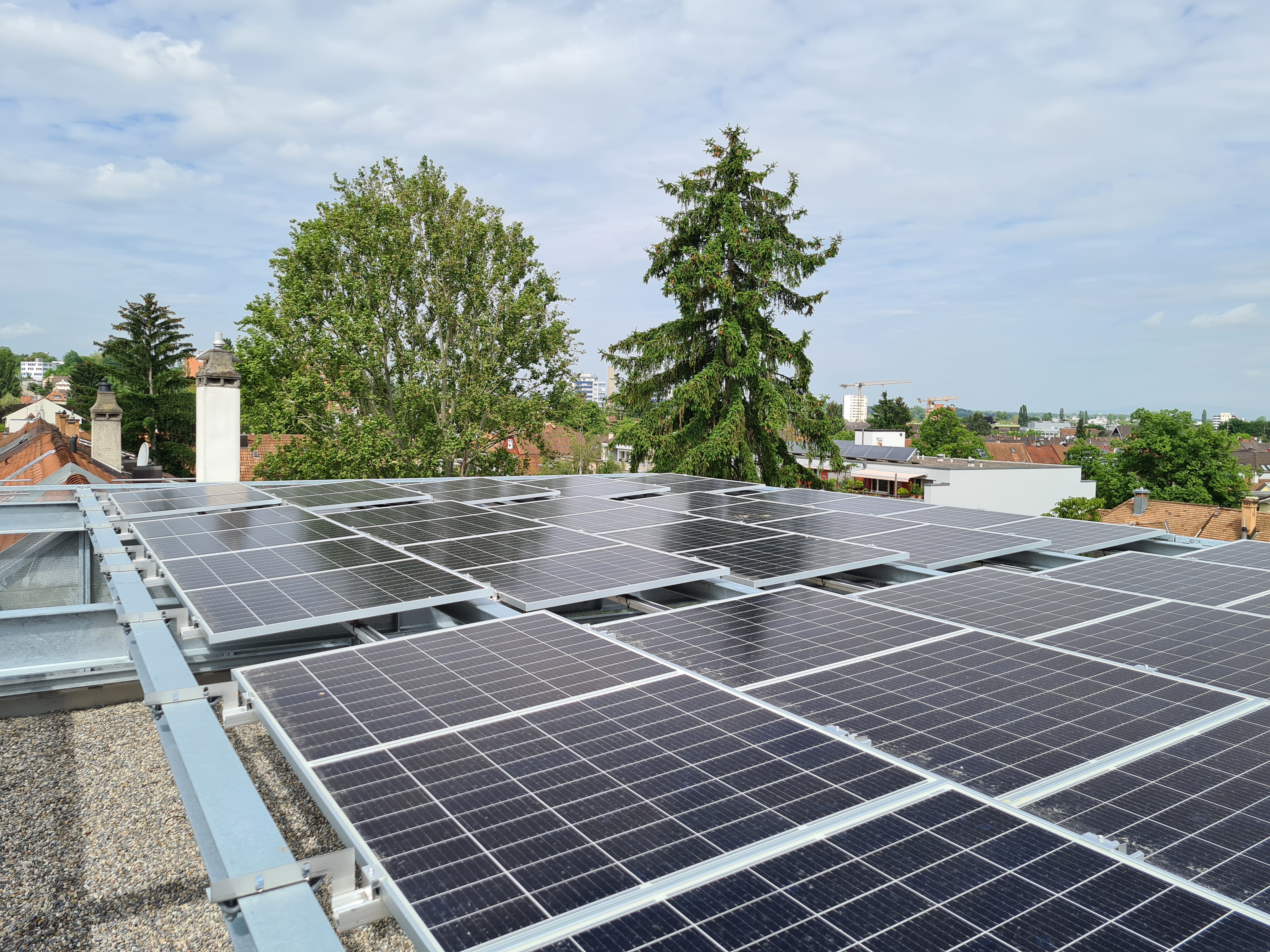 Photovoltaikanlage Ziegelhöfen Basel, Mobile Basel